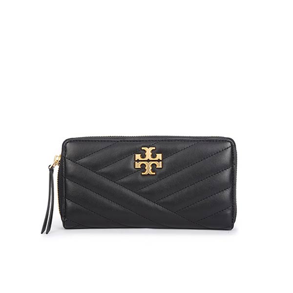 Tory Burch Kira Chevron 小羊皮拉鍊長夾